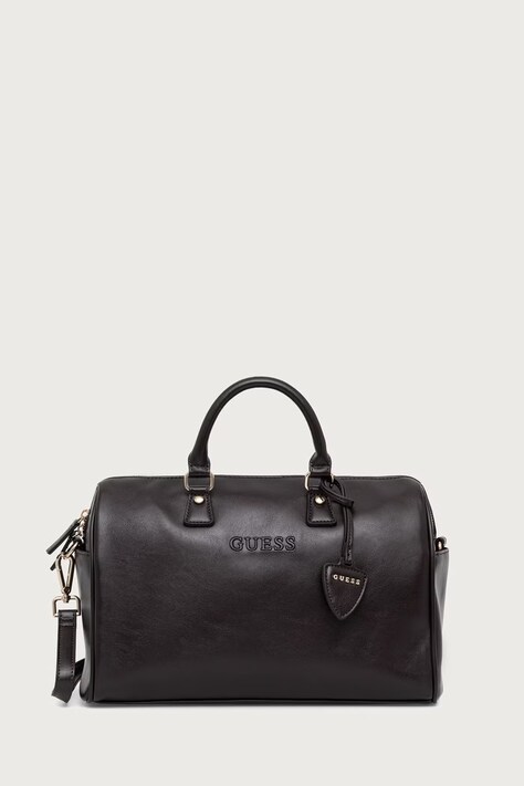 Guess Taška dámska z imitácie kože ERIN hnedá V6BZ06 W4595