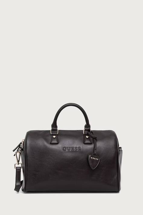 Guess Taška dámska z imitácie kože ERIN hnedá V6BZ06 W4595