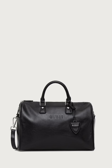 Guess Taška dámska z imitácie kože ERIN čierna V6BZ06 W4595