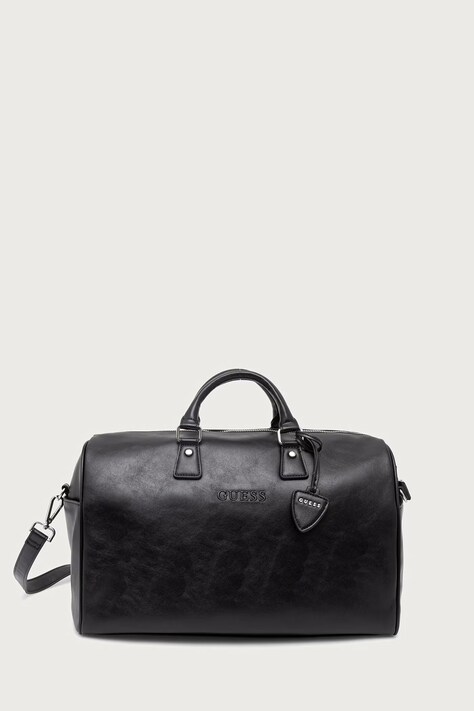 Guess Torba za žene od imitacije kože ERIN crna V6BZ05 W4592