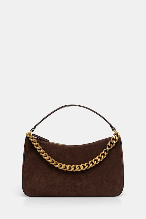 Twinset kabelka hobo dámska semišová hnedá 999TB7015
