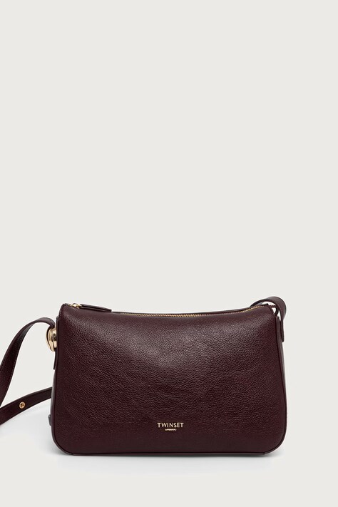 Twinset torebka crossbody damska z imitacji skóry fioletowa 262TB7213