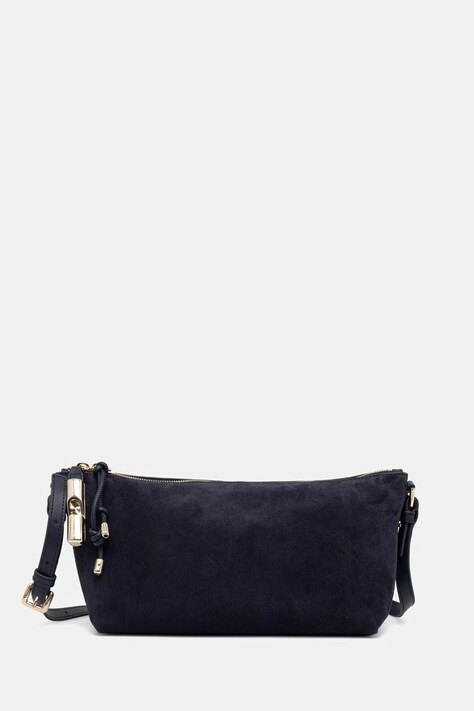 Furla torebka crossbody damska zamszowa granatowa WE00865 BX4018 2677S