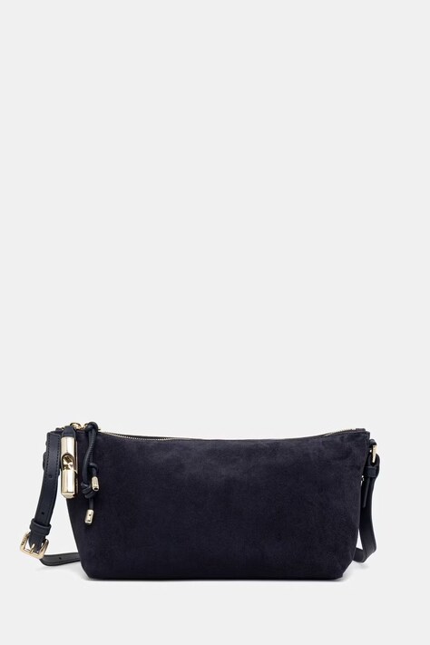 Furla чанта crossbody дамска от велур тъмносиня WE00865 BX4018 2677S