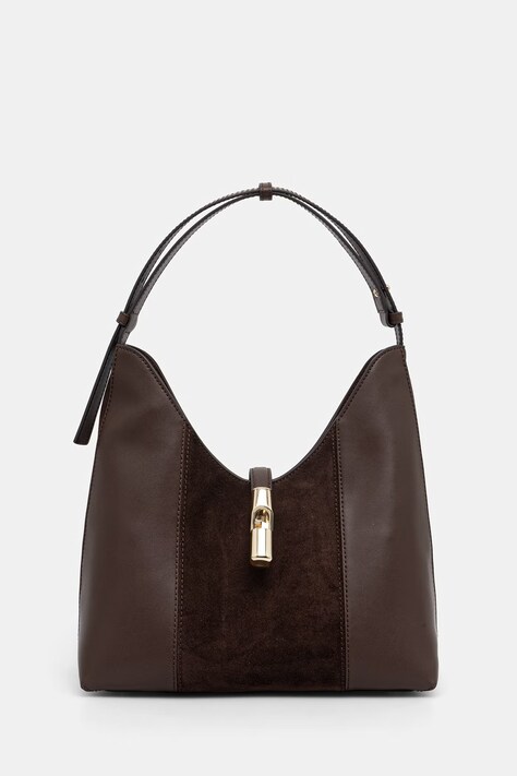 Furla torebka tote damska skórzana brązowa WB01499 BX3158 4286S