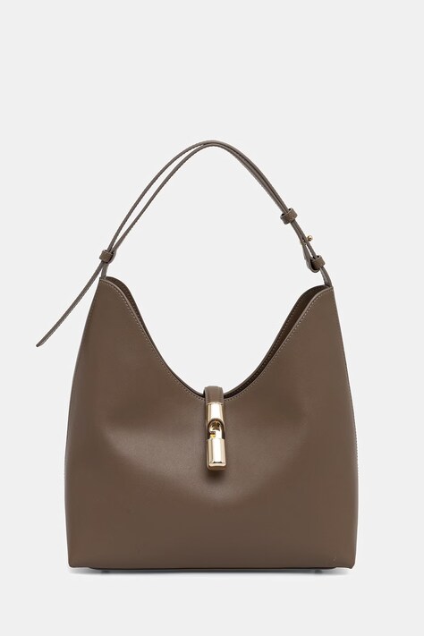 Furla torebka hobo damska skórzana brązowa WB01499 BX3104 4903S