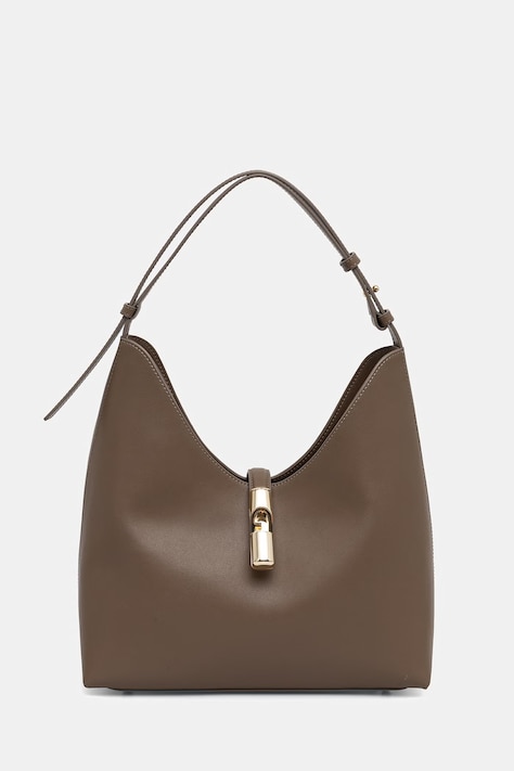 Furla torebka hobo damska skórzana brązowa WB01499 BX3104 4903S