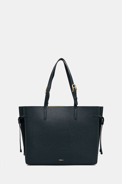 Furla torebka shopper damska skórzana zielona WB02001 BX4329 4913S