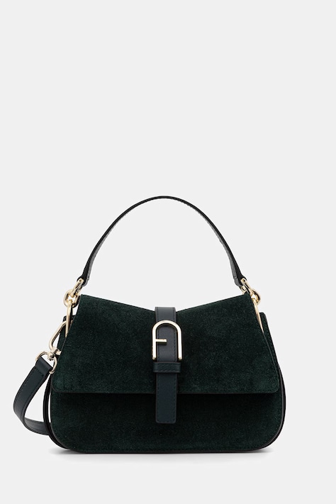 Furla torebka crossbody damska skórzana zielona WB01032 BX3045 5137S