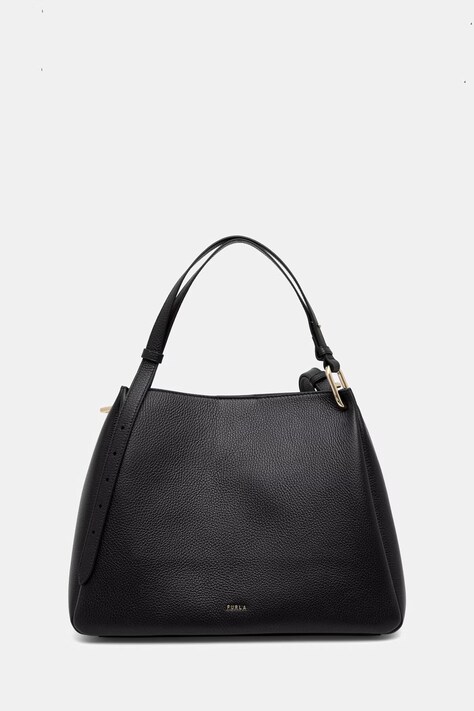 Furla torebka shopper damska skórzana czarna WB02100 HSF000 O6000