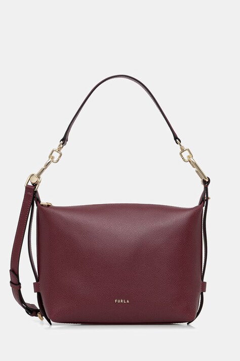 Furla torebka crossbody damska skórzana bordowa WE00877 A.0023 4908S