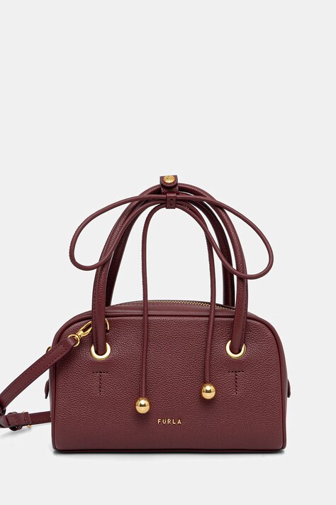 Furla torebka crossbody damska skórzana bordowa WE00915 BX4573 4908S