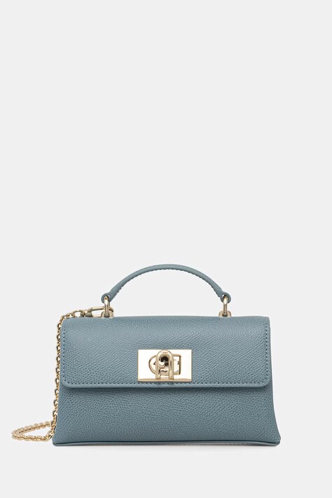 Furla torebka crossbody damska skórzana niebieska WE00423 ARE000 4896S