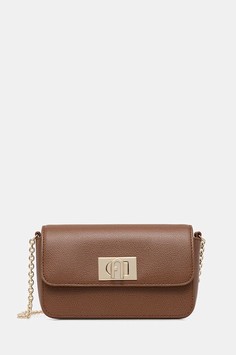 Furla crossbody kabelka dámská kožená hnědá WE00265 ARE000 03B00