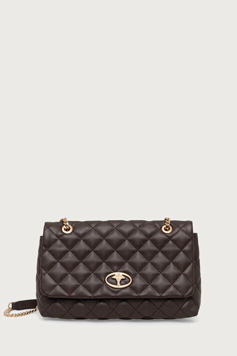 Joop! Torebka crossbody damska z imitacji skóry Bellagio Emma brązowa 4140008552