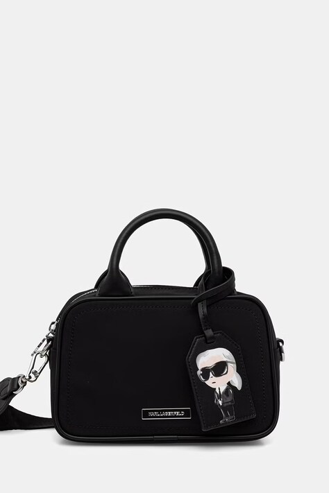 Karl Lagerfeld crossbody torba za žene IKON crna B3W30130