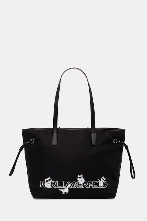 Karl Lagerfeld shopper torba za žene IKON crna B3W30351