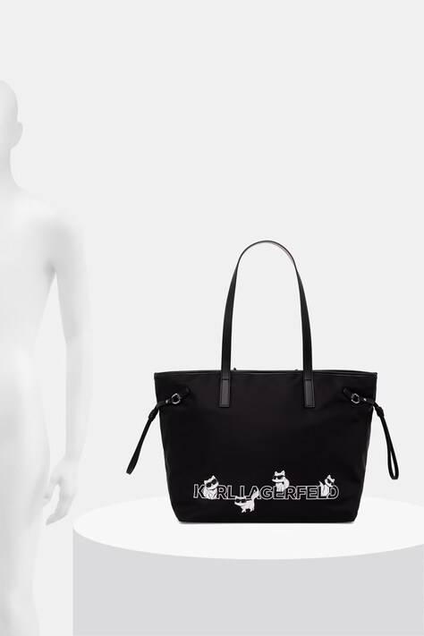 Karl Lagerfeld сумка-шопер жіноча IKON — AW26-TODZDI, чорний — фото 6