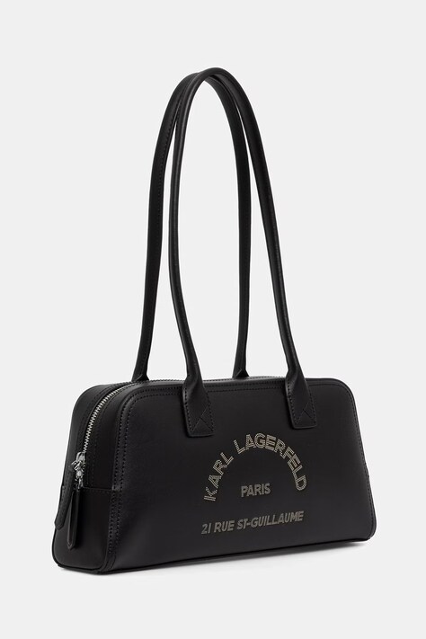 Karl Lagerfeld torebka tote damska skórzana czarna B3W30091