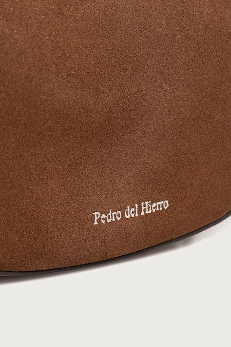 Pedro del Hierro сумка крос-боді жіноча замшева — AW26-TODZF1, коричневий — фото 4
