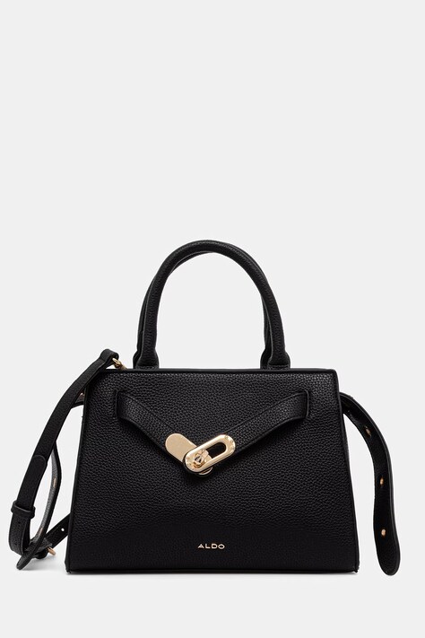 Aldo crossbody kabelka dámska z imitácie kože FURCATUS čierna 14449945