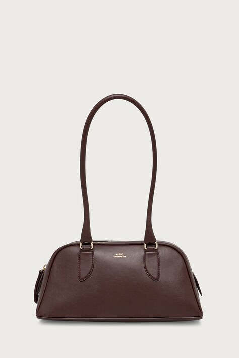 A.P.C. Torebka damska skórzana sac paloma shoulder bordowa PXCBS.F67080