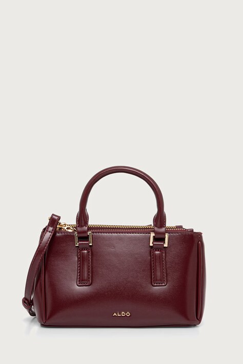 Aldo torebka crossbody damska z imitacji skóry PATRICIEAA bordowa 14471832