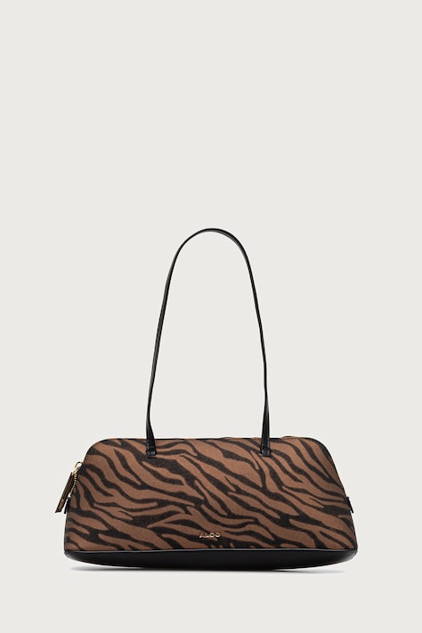 Aldo torebka bagietka damska z imitacji skóry POWERGIRLL brązowa 14471820