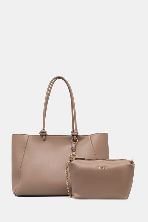 Aldo torebka shopper damska z imitacji skóry LILYTOTE beżowa 14438295