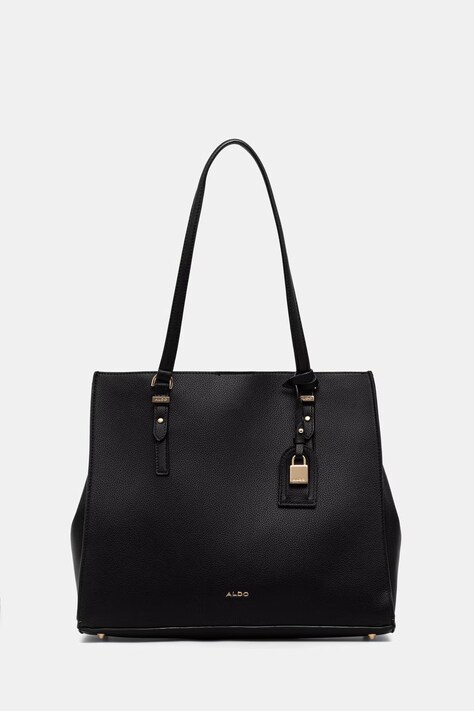 Aldo shopper torba za žene od imitacije kože FEACAN crna 14438502