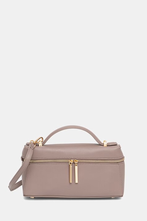 Aldo torebka crossbody damska z imitacji skóry KALLIANA beżowa 14438440