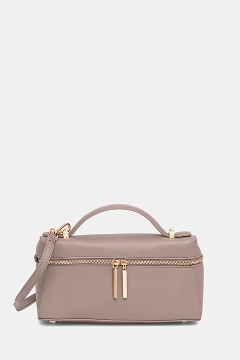 Aldo torebka crossbody damska z imitacji skóry KALLIANA beżowa 14438440