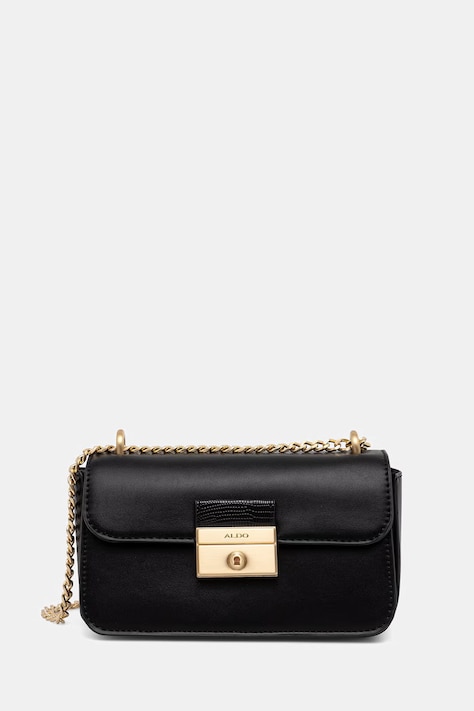 Aldo crossbody kabelka dámská z imitace kůže ADELIANA černá 14438114