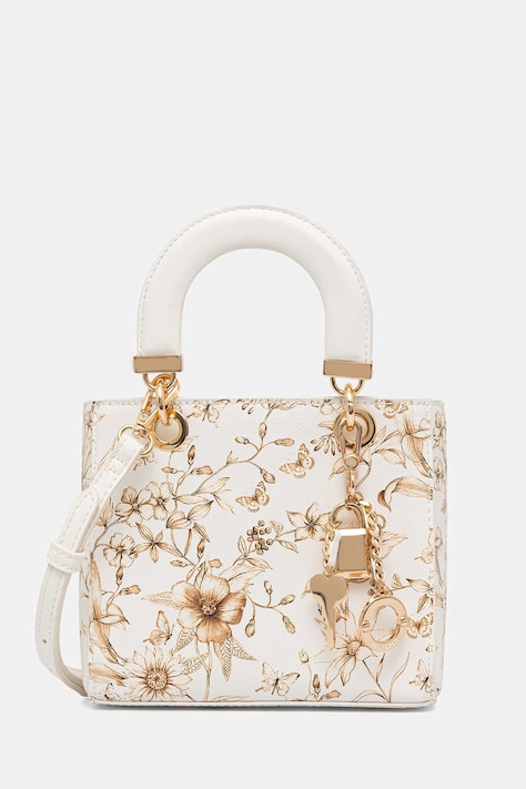 Aldo torebka crossbody damska z imitacji skóry FLORENSE biała 14449532