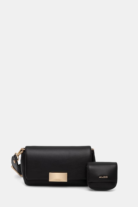 Aldo crossbody torba za žene od imitacije kože SYENNA crna 14438070