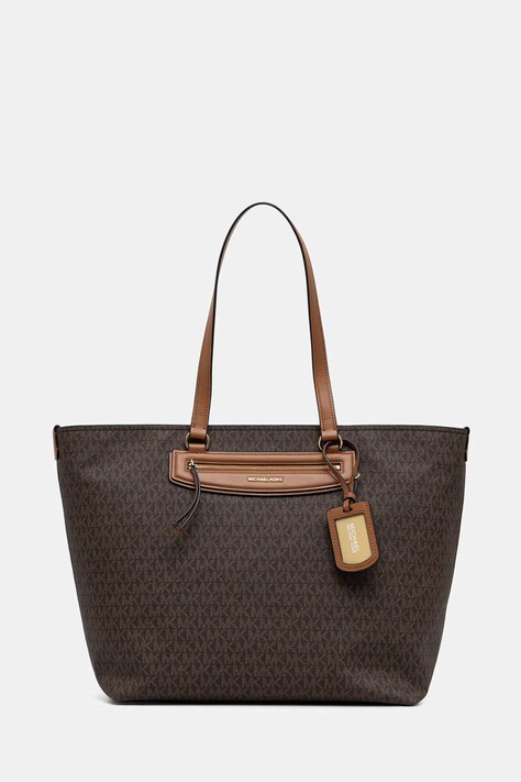 MICHAEL Michael Kors torebka shopper damska brązowa 30S6GTVT4B