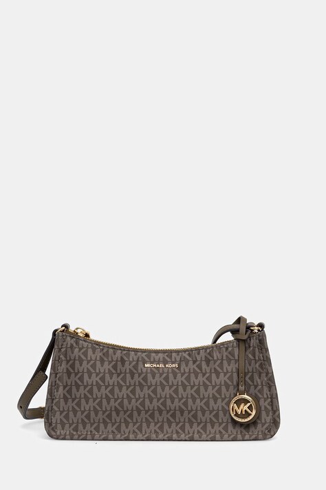 MICHAEL Michael Kors чанта crossbody дамска Zadie кафява 32T6G6ZC5C