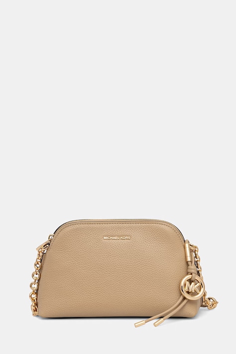 MICHAEL Michael Kors torebka crossbody damska skórzana Freddie beżowa 32T6GX4C1L