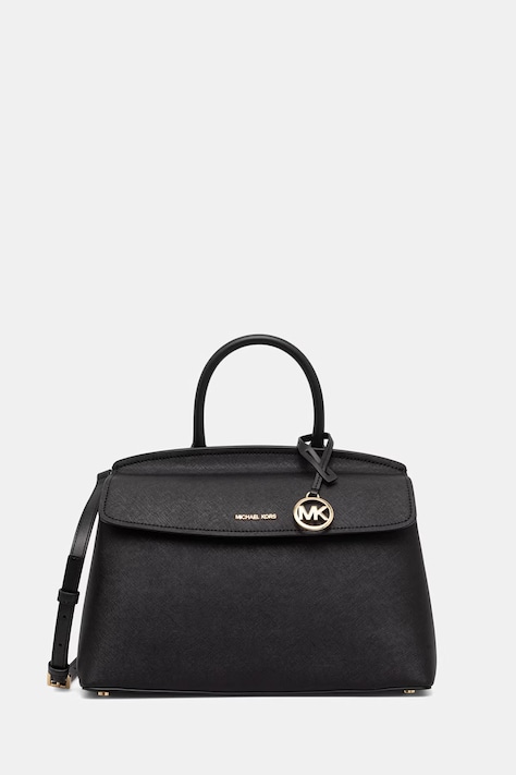 MICHAEL Michael Kors listonoszka damska z imitacji skóry Landry czarna 30T6GX7S2L