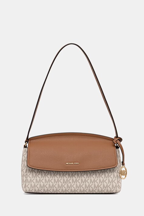 MICHAEL Michael Kors torebka damska z imitacji skóry Landry beżowa 32T6GX7U8B