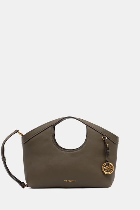 MICHAEL Michael Kors torebka crossbody damska skórzana Haddie zielona 32T6AX6C2L