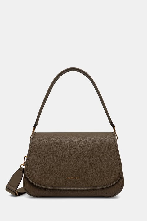 MICHAEL Michael Kors torebka crossbody damska skórzana Holmes brązowa 30T6AX3M2L