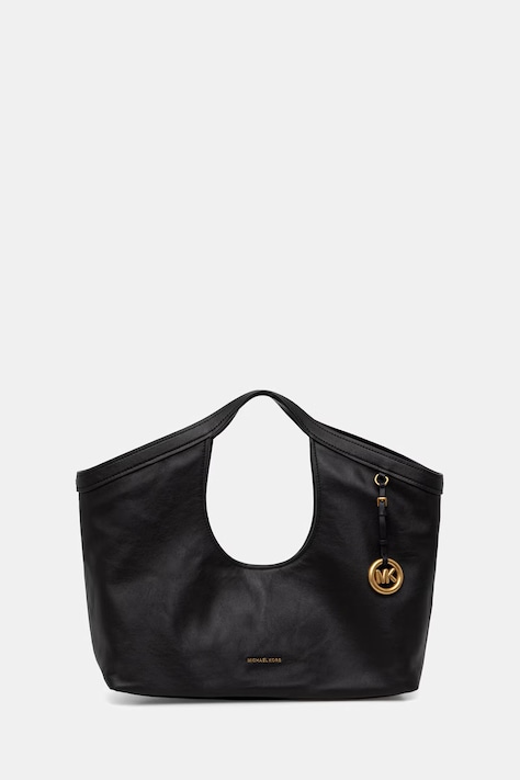 MICHAEL Michael Kors torebka shopper damska skórzana Haddie czarna 30T6AX6T3L