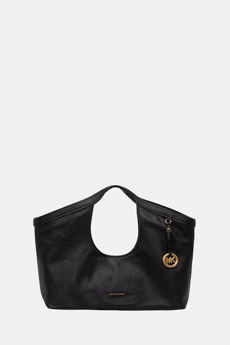 MICHAEL Michael Kors torebka shopper damska skórzana Haddie czarna 30T6AX6T3L