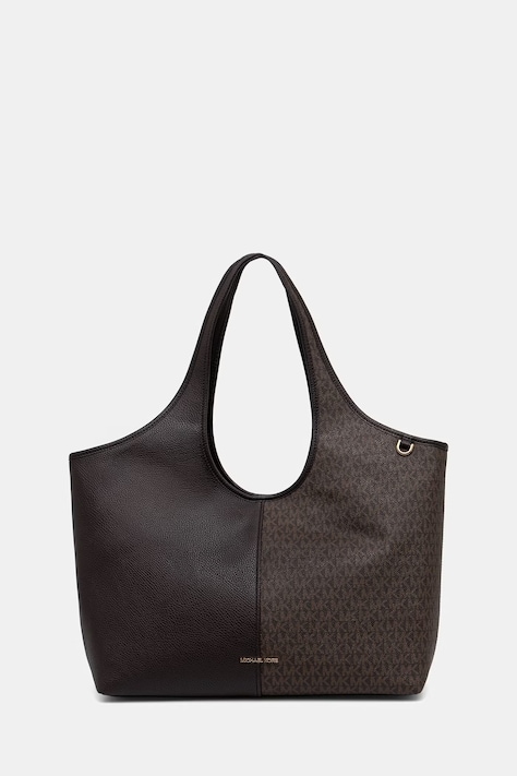MICHAEL Michael Kors torebka shopper damska z imitacji skóry Henly brązowa 30T6G51T9B