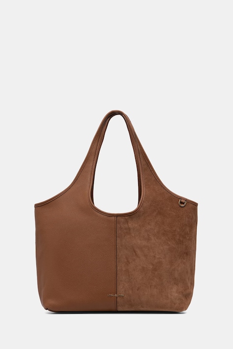 MICHAEL Michael Kors torebka tote damska skórzana Henly brązowa 30T6G51T3S