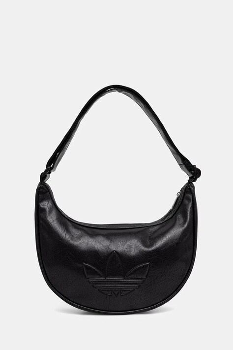 adidas Originals crossbody kabelka dámská z imitace kůže Adicolor černá KR1546