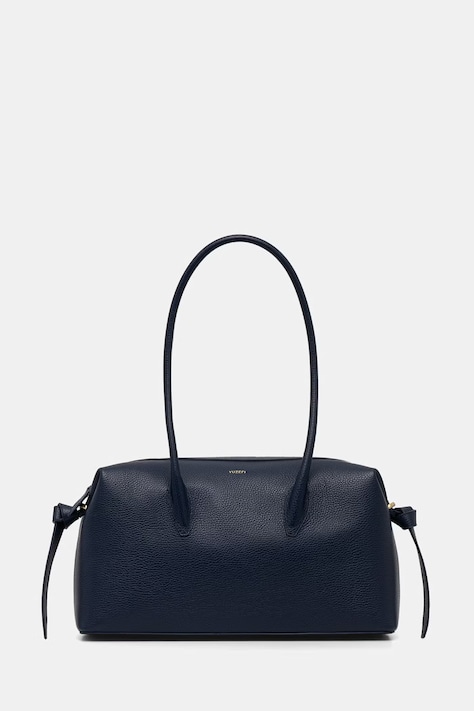 Yuzefi torebka tote damska skórzana BRIOCHE DUFFLE granatowa YUZSS26-HB-BD-L063