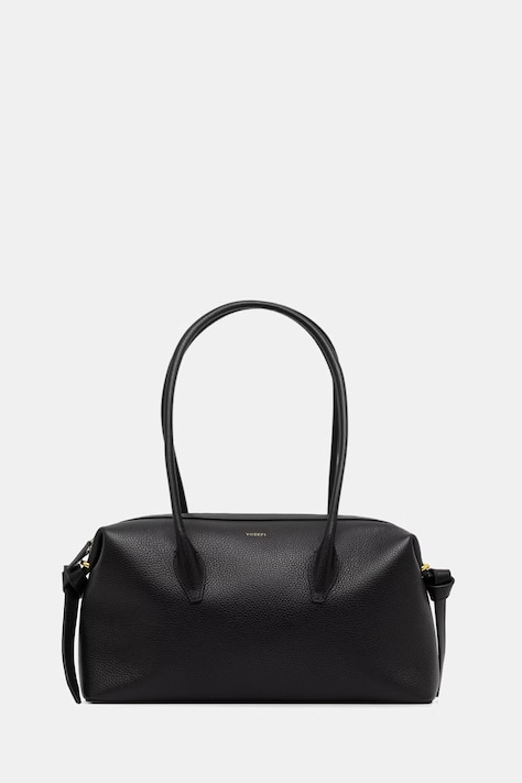 Yuzefi torebka shopper damska skórzana BRIOCHE DUFFLE czarna YUZPF25-HB-BD-L034