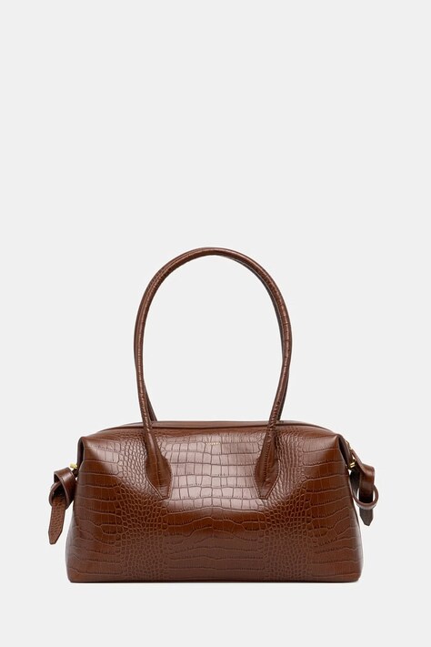Yuzefi torebka damska skórzana BRIOCHE DUFFLE brązowa YUZPF26-HB-BD-L075